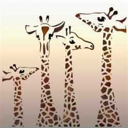 Quatre girafes