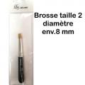 Brosse à pochoir taille 2