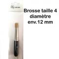 Brosse à pochoir taille 4