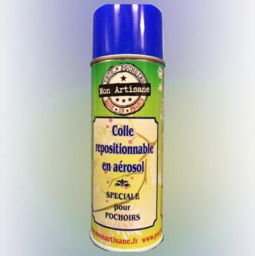 Colle repositionnable aérosol 400 ml idéale pour les pochoirs