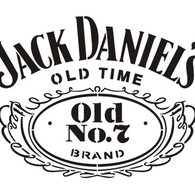 Div64870 pochoir jack danielswhiskey pochoir