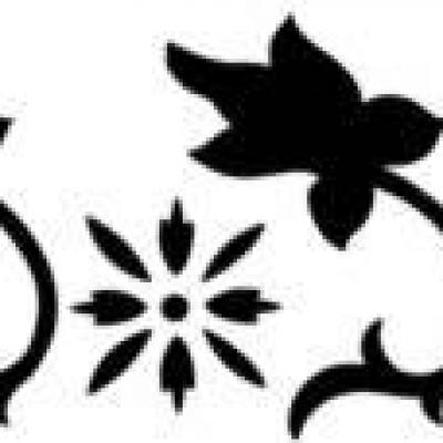 Fri065406 frise fleurie