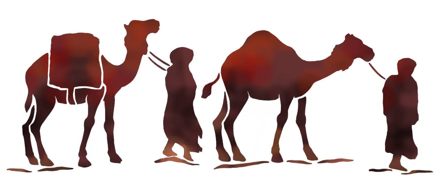 Fri454350 frise dromadaires touaregsp