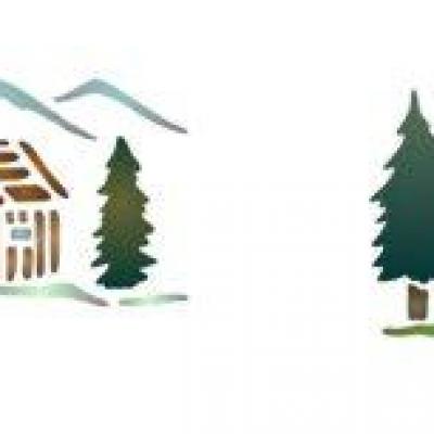 Fri461897 frise chalets