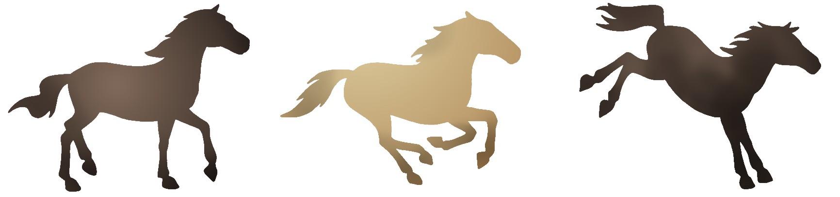 Fri474586 frise 3 chevauxc