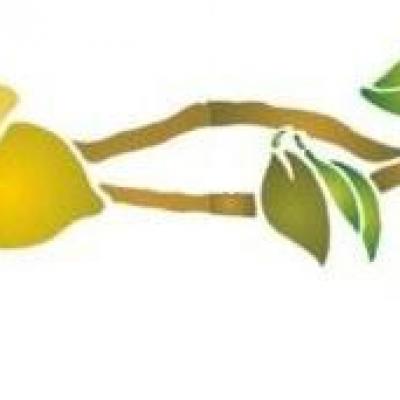 Fri746411 frise citrons 2 10x80cm