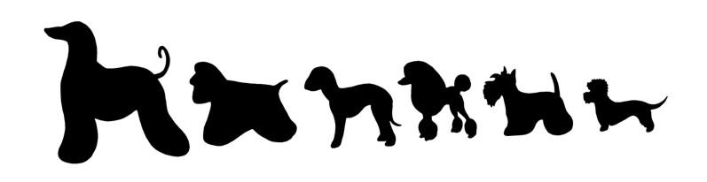 Fri754124 frise chiens