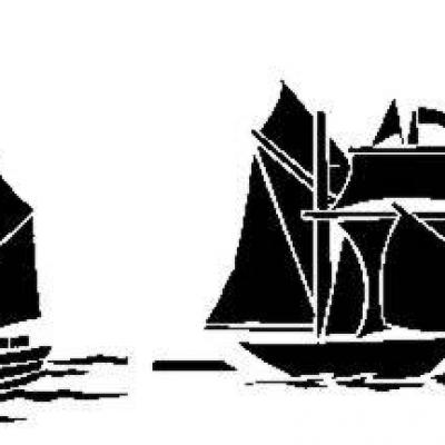 Fri754245 frise bateaux