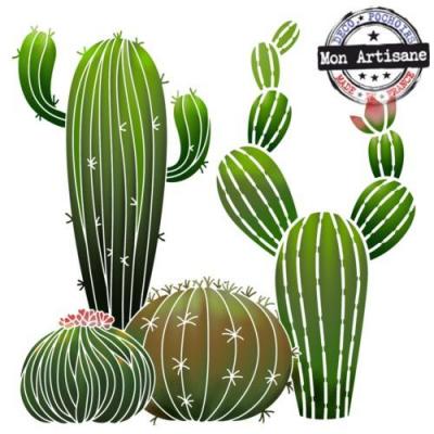 Gt1 grand cactus 1 couleur mon artisane