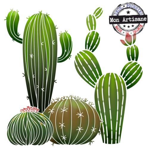 Gt1 grand cactus 1 couleur mon artisane