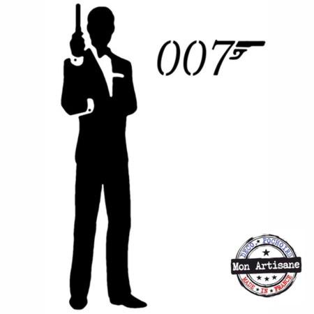 James bond 007 mon artisane pochoir