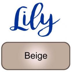 Lily artemio beige peinture pochoir
