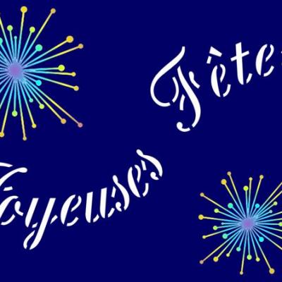 Noel4720 joyeuses fetes pochoir de noel