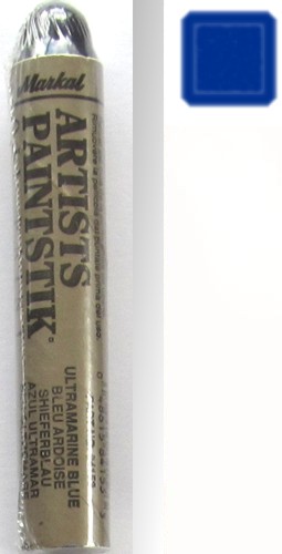 Peinture a pochoir markal bleu ultramarine