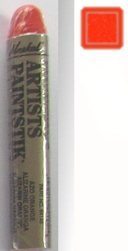 Peinture solide markal pochoir orange alzarine