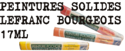 Peintures solides lefranc bourgeois