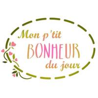 Petit bonheur du jour pochoir mon artisane