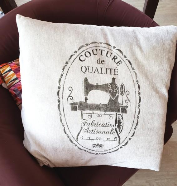 Pochoir couture vintage geraldine