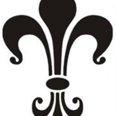 Pochoir fleur de lys mon artisane