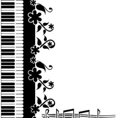 Pochoir musique piano et portee de musique mus 1004 stipo1163
