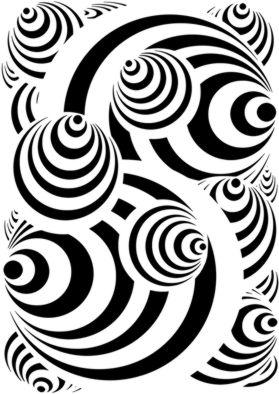 Pochoir perspective cones stipo1127 div5004 mon artisane style pochoir design