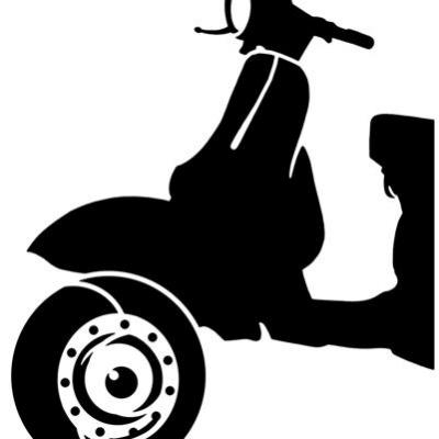 Pochoir scooter 