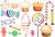 Pochoir scrapbooking bonbons gateaux