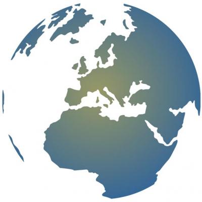 Pochoir terre mappemonde
