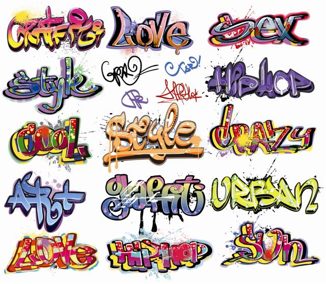 Stickers graffitis autocollants 2