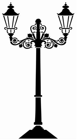 Stipo645 pochoir reverbere double applique lumiere exterieure rue