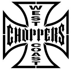 West coast choppers pochoir style pochoir p